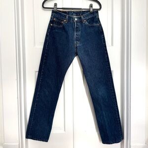 [SOLD] Vintage Levi’s 501 Women’s Jeans | Made in USA | Fits 28x29